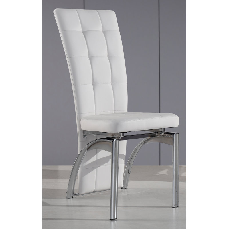 Brittie Upholstered Dining Chair, White
