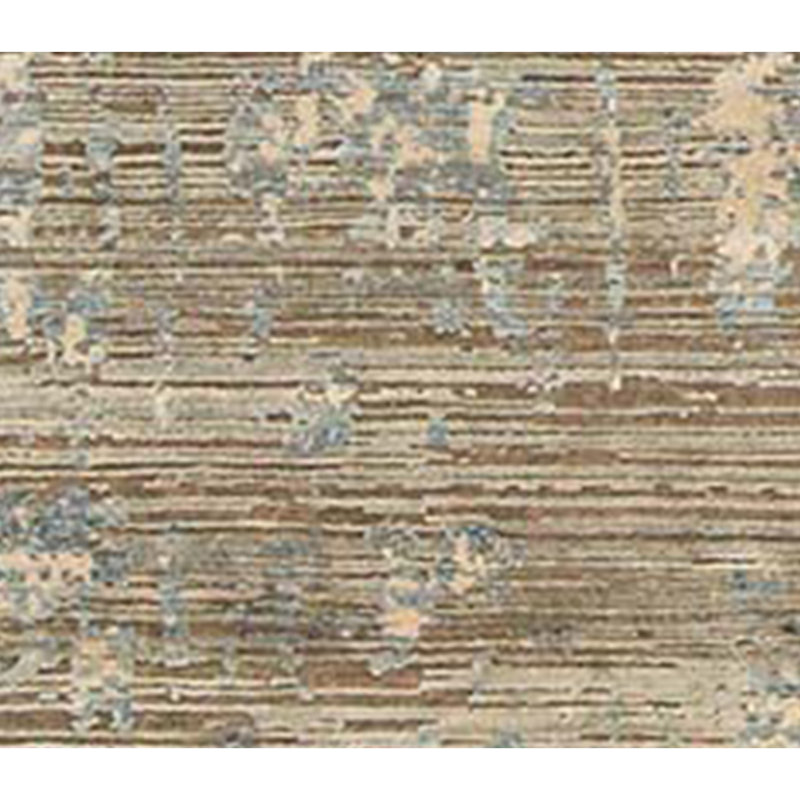 Handmade Silk and Wool Area Rug, Rectangle 8' x 10'