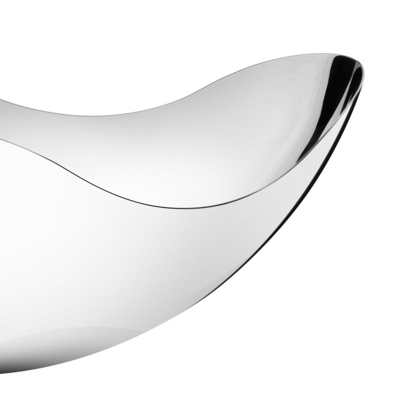Bloom Fruit Bowl, 4.33" H x 10.24" W x 10.24" D