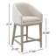 Tabouret de comptoir avec accoudoirs Bethea-107095729