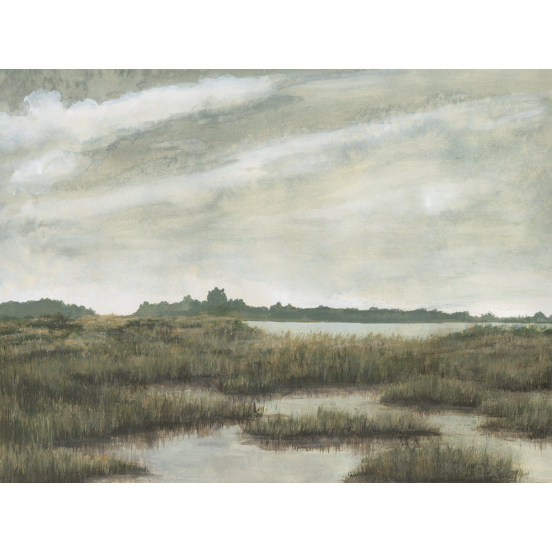Overcast Inlet I by Michael Willett - Wrapped Canvas Print, 30 cm H x 46 cm W