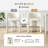 24.5" Modern Upholstered Counter Height Bar Stools Set Of 2 With Silver Footrest For Kitchen Island-247522851
