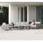 Connect Left Facing Outdoor Wicker Patio Sectional with Cushions