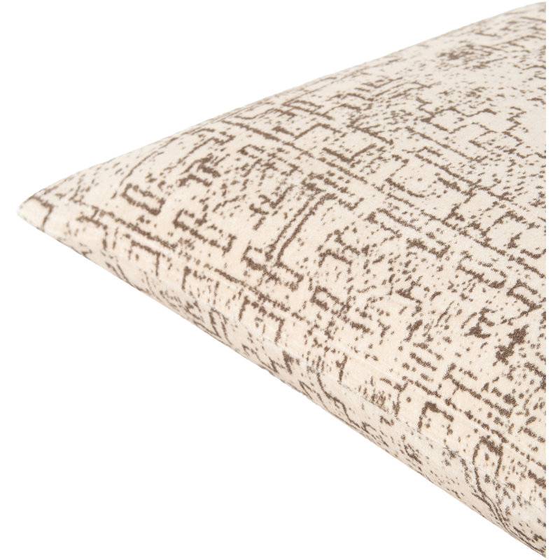 Coussin décoratif Galey Alix x Livabliss Arabelle, 2 Piece Set, Beige, Square 22"