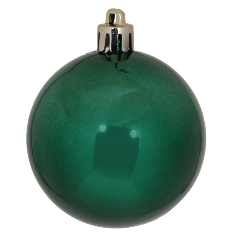 Holiday Décor Ball Ornament, Midnight Green Shiny