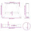 Sarbash Table Leg-452424201-452424205