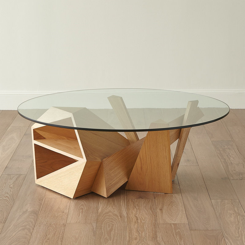 Table basse Spectrum - chêne, Brun