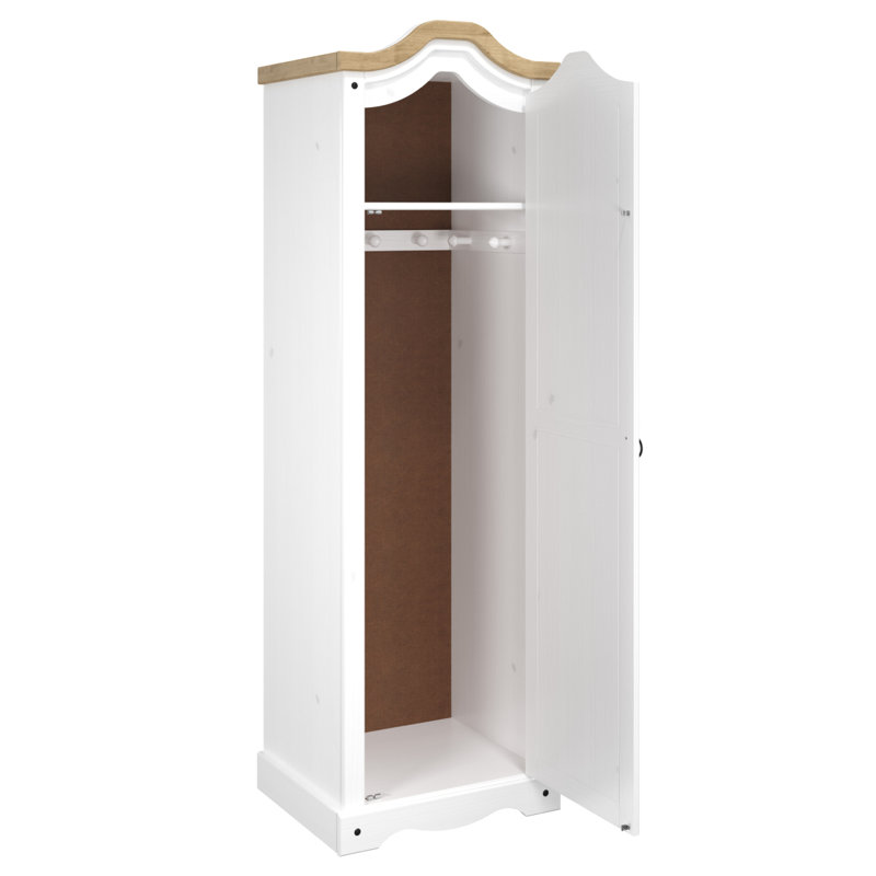 Armoire Brannick, Blanc délavé