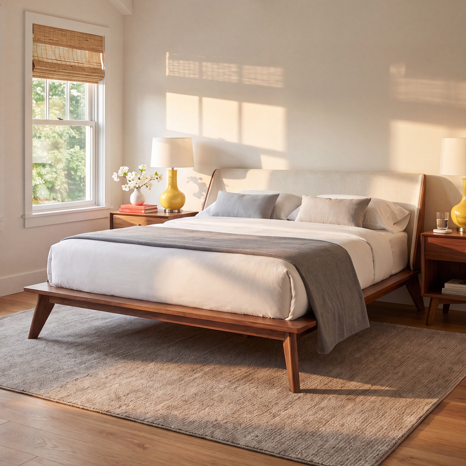 Fiora Platform Bed, King
