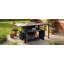 Chariot de barbecue pliable pour l'extérieur-2020595014