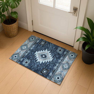 Premium Machine Washable Lucchesi AMF1754 Tribal Rug