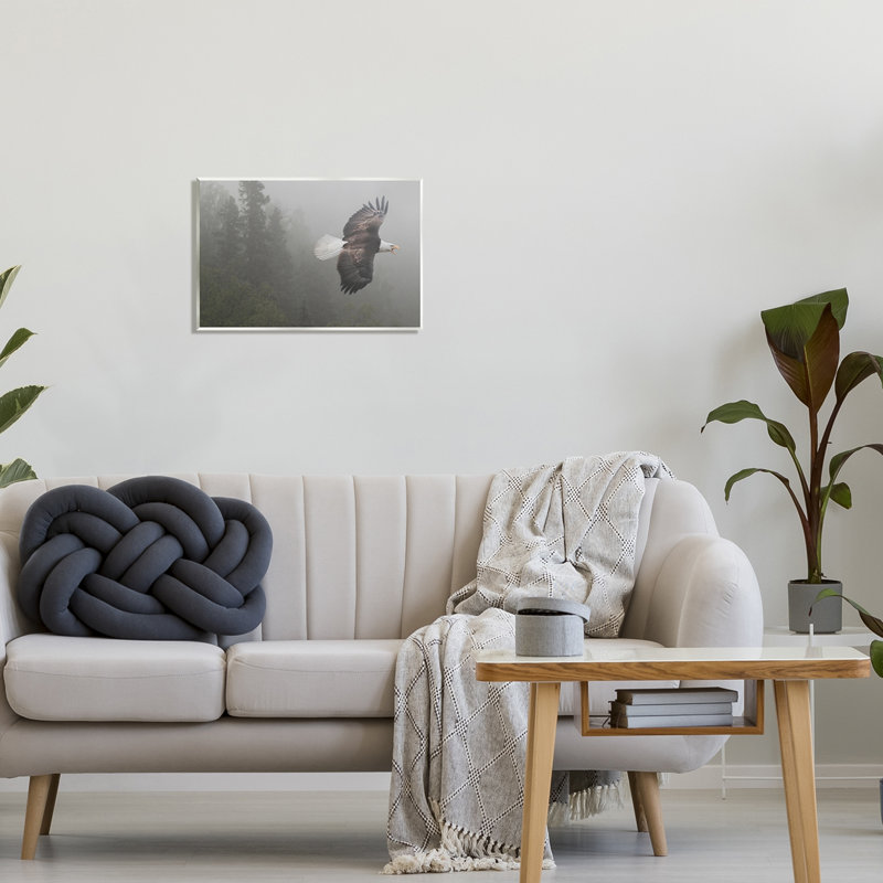 " Soaring Eagle In Nature ", 13" H x 19" W x 0.5" D