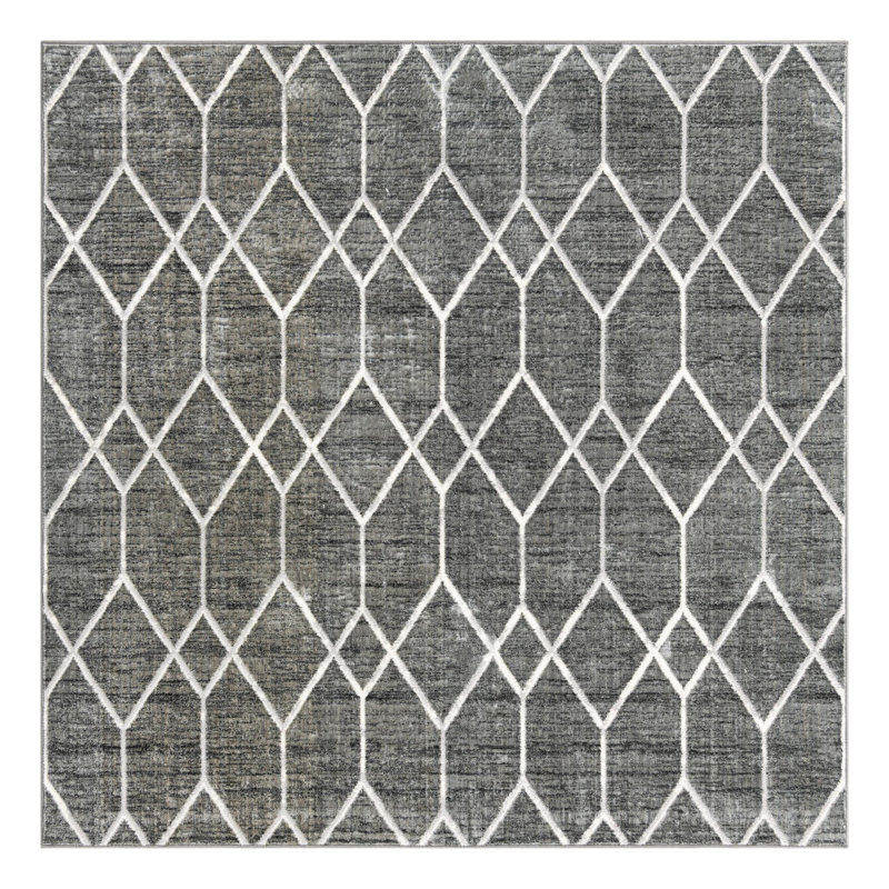 Patrie Geometric Indoor Rug, Square 7'