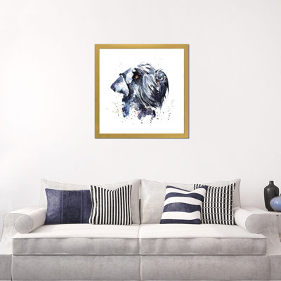 Schnauzer géant par EdsWatercolours - impression