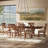 Gourdine Trestle Dining Set-475092725