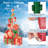 Janada Pre-Lit Stacked Gift Box Tower