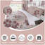 Floral Design Duvet Cover Set Polycotton with Pillowcases - Yarn Bedding-361755803-361755806
