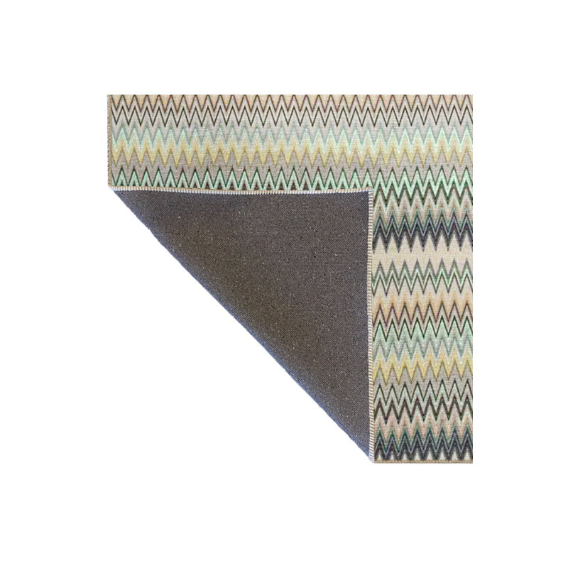 Tapis tissé à motif géométrique Cross Cross, Rectangle 3 pi 11 po x 5 pi 11 po