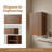 23" Tall Bathroom Wall Mounted Cabine-667319108