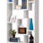 Fantastic Geometric Cubed Rectangular bookcase, White-33651348-107384064