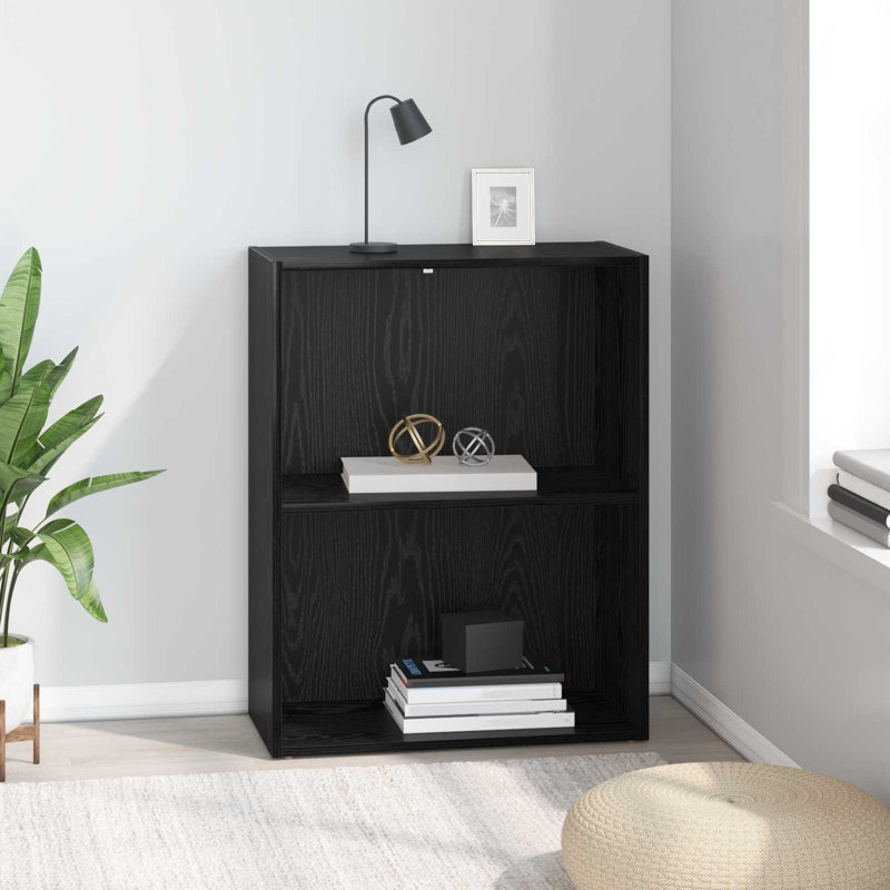 Bookcase, (2 Shelves) 76.5cm. H x 60cm. W x 30cm. D