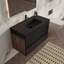 Meuble-lavabo mural avec plateau noir mat-313203127-303615348-330642041