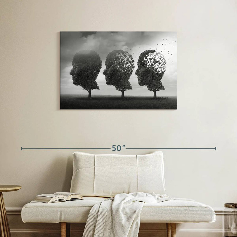 Alcaraz Memory Loss Trees, 24" H x 36" W
