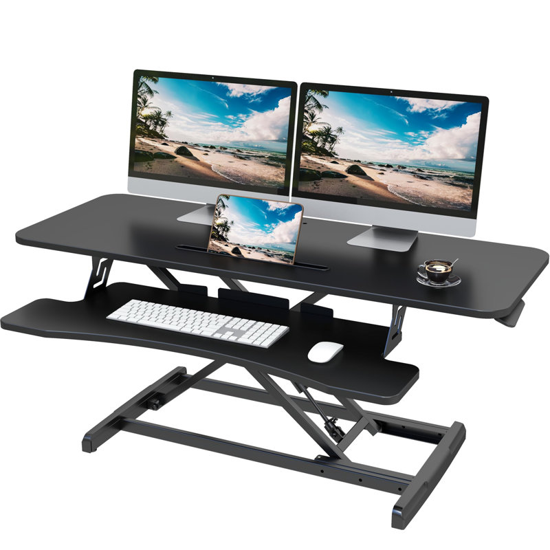 Adjustable Steel Standing Desk Converter