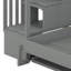 Lit escamotable convertible avec fonctions lit mezzanine