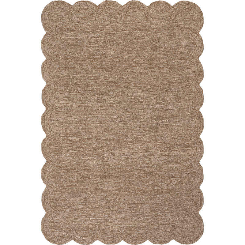  Tapis à bordure unie Elira, Tapis de couloir 2 pi 6 po x 8 pi