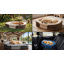 Lit orthopédique pour chien de taille moyenne, avec traversin ovale avec housse en molleton doux imperméable et lavable-126133074-132221506