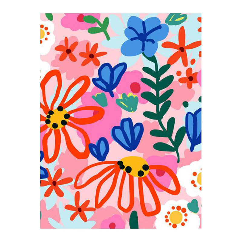 Tapis multicolore multicolore, Sous-tapis rectangulaire de 3 pi 3 po x 4 pi 11 po