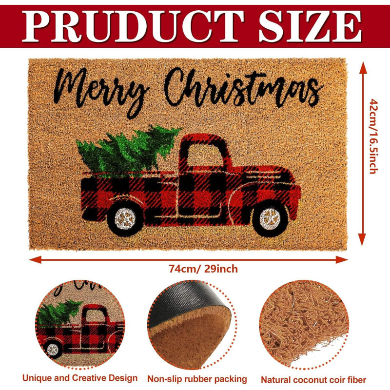 Tapis de porte Christmas