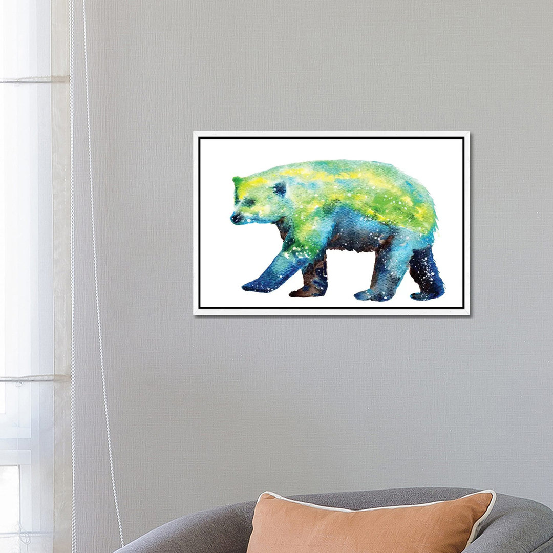 Cosmic Polar Bear von Tanya Casteel - Galerie-verpackte Leinwand Giclée