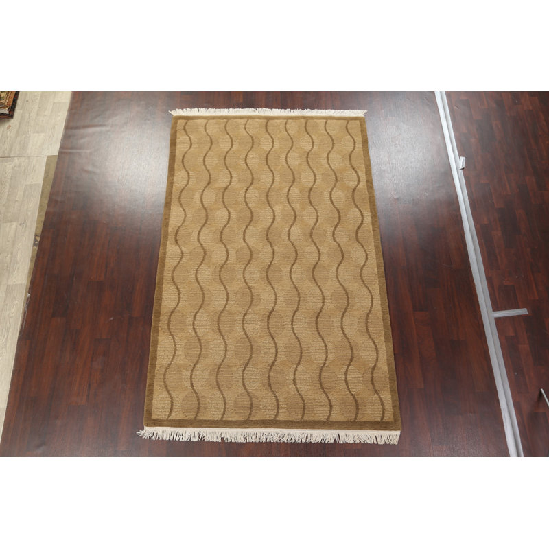 Tapis noué à la main unique en son genre