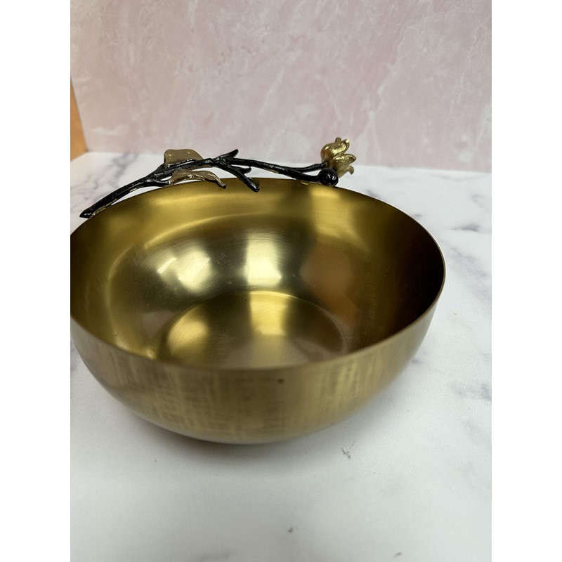 Orchid Shaped Small Deep Serving Bowls Stainless Steel Kitchen Decor and Christmas Present