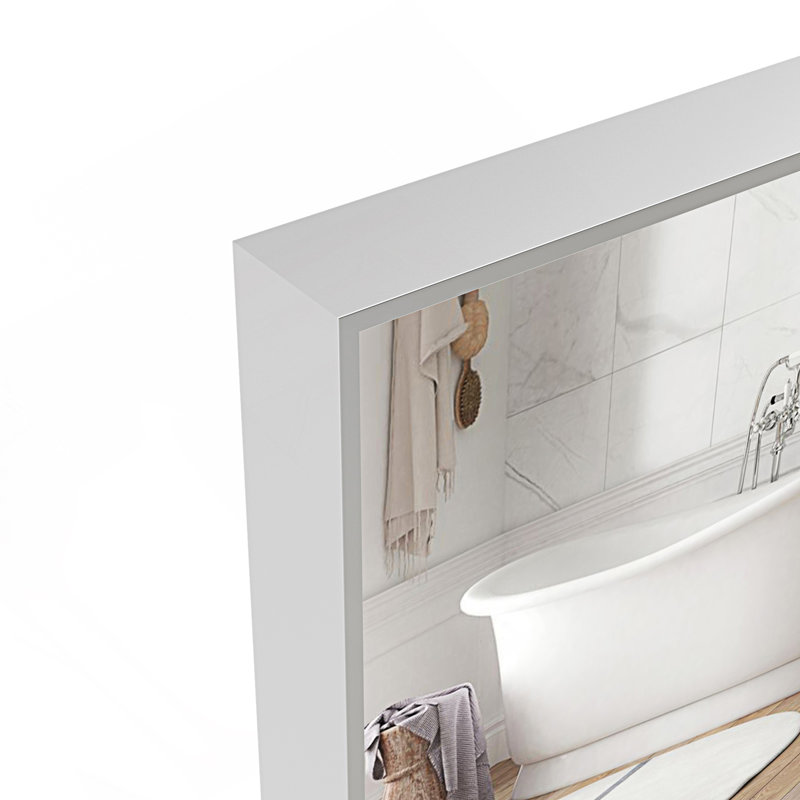Modern Oversized Rectangle Bathroom Mirror