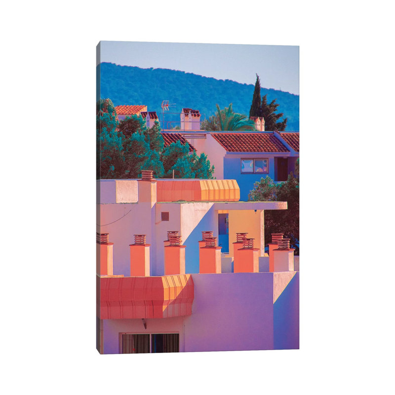 Coral Roof by Nathan Head - Print on Canvas, Wrapped Canvas, 66.04cm H x 45.72cm W x 3.81cm D