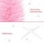 Arbre de Noël artificiel, arbre de Noël mince avec embouts réalistes et support en plastique-683668973