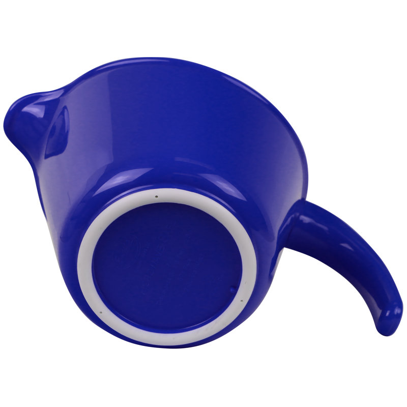 Bol en plastique Alicio de Ebern Designs, Indigo