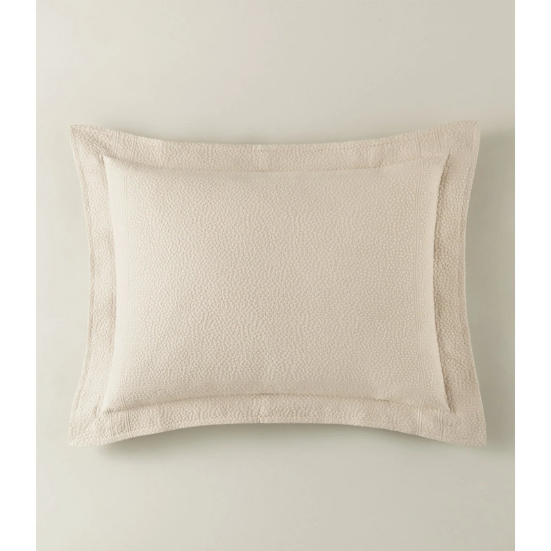 Montauk 100% Cotton Envelope Sham, Linen, Standard