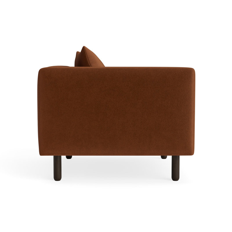 MTO - Mono Lounge Chair, Copper Velvet