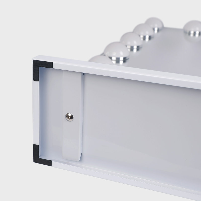 Vanity Rectangle Bluetooth LED Metal Mirror