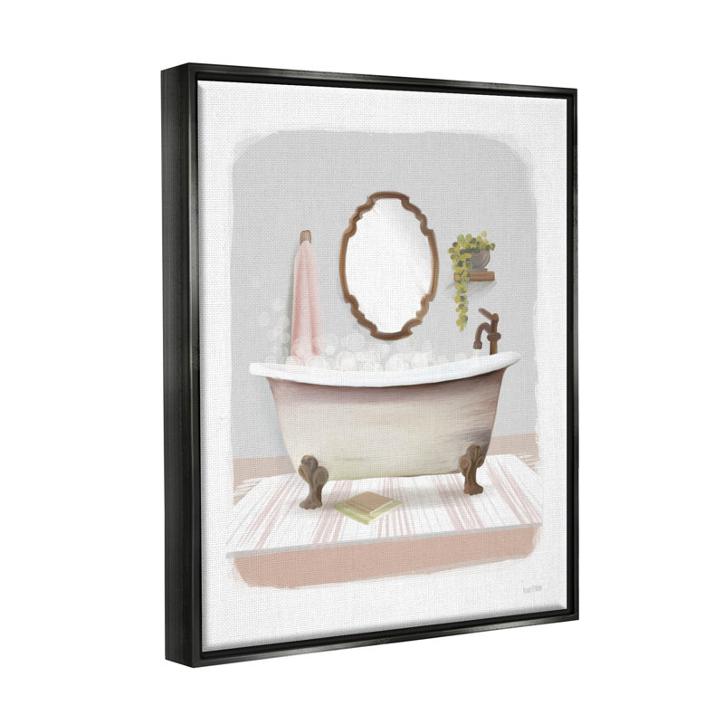 Art giclée par House Fenway, Cadre flottant noir de jais, H 21 po x l 17 po x P 1,7 po