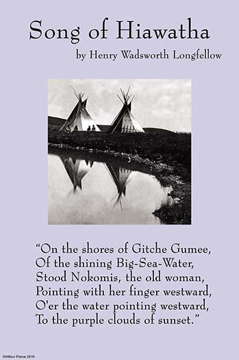 « song of hiawatha » par henry wadsworth longfellow, impression