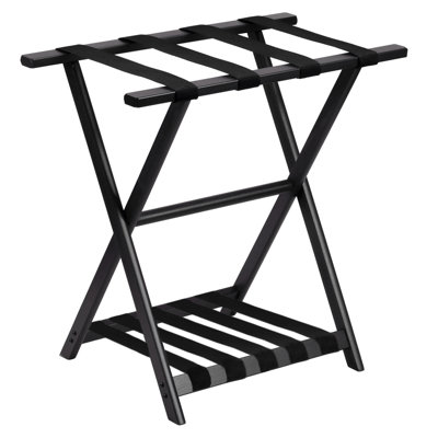 Folding Wood Luggage Rack