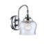 Applique murale 1 lumière avec verre transparent Marcita-106900564