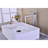 Bathroom Sink Mixer In Brushed Nickel - Resists Wear From Heavy Use Single Handle Reduces Water Splashing