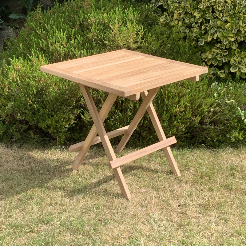 Judkins Folding Teak Bistro Table