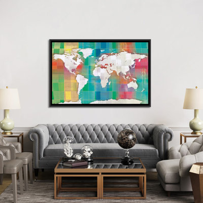 « color my world », reproduction d’impression sur toile tendue